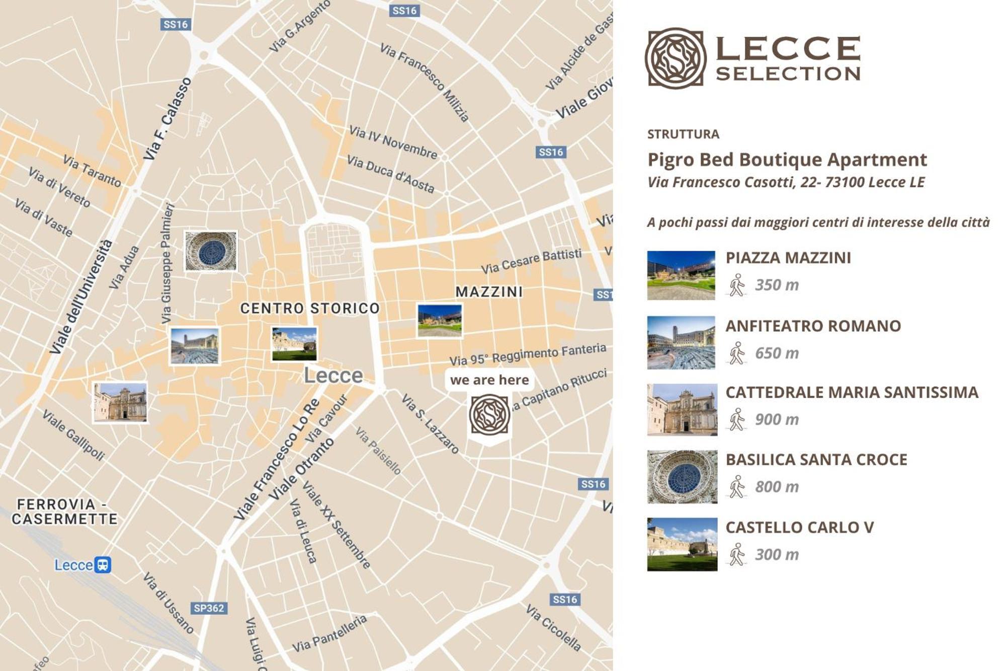 Pigro Bed - Boutique Apartment & Garden By Lecce Selection Esterno foto
